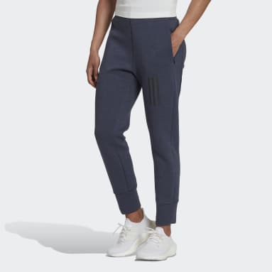 Calças Justas de Cintura Subida Mission Victory Azul Mulher Sportswear