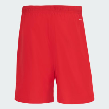 Shorts Tejido Plano AEROREADY Rojo Hombre Training