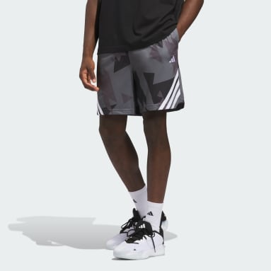 ADIDAS BASKETBALL 3-STRIPES AOP SHORT
