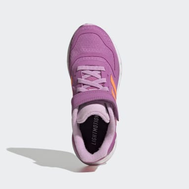 Chaussure lacets élastiques et scratch Duramo 10 Lightmotion Sport Running Violet Enfants Sportswear
