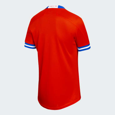 Camiseta Local Selección Chilena Rojo Mujer Fútbol