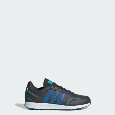 Kids Running Grey VS Switch 3 Lifestyle Running Lace Shoes