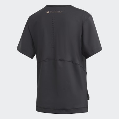 Women adidas by Stella McCartney Black adidas by Stella McCartney TRUESTRENGTH Loose Tee