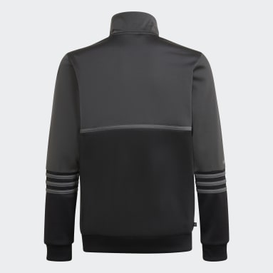 Campera Deportiva adidas SPRT Collection Gris Niño Originals