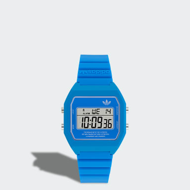 Originals blauw Digital Two Horloge