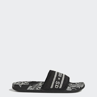 Ojotas Adilette Comfort Negro Mujer Sportswear