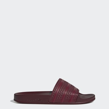 Originals Burgundy Adilette Slides