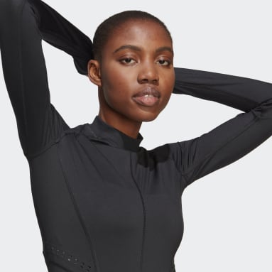 Camisola de Ioga TruePurpose adidas by Stella McCartney Preto Mulher adidas by Stella McCartney