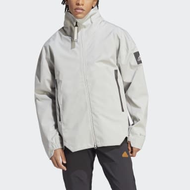 Muži Sportswear šedá Bunda MYSHELTER RAIN.RDY