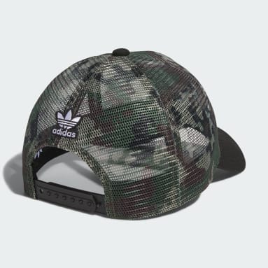 adidas Structured Mesh Snapback Hat - Black, men training