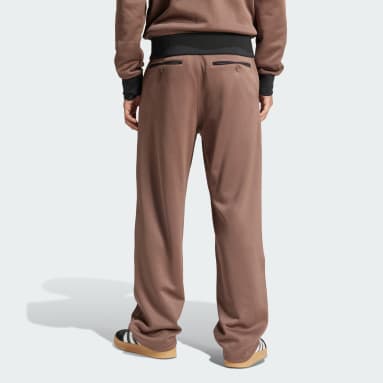 adidas Premium Tailored Joggers Brown adidas UK