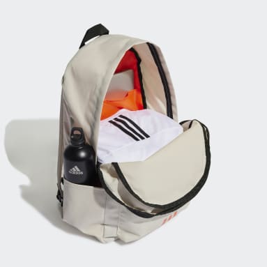 Lifestyle Beige Classic Badge of Sport 3-Stripes Backpack