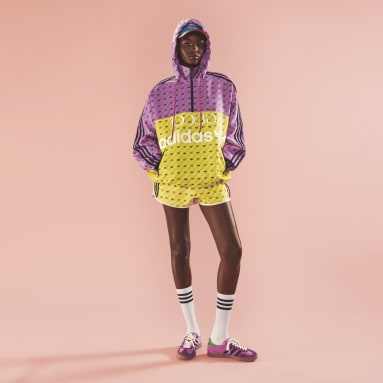 Chamarra Bómber adidas x Gucci Multicolor Mujer Originals