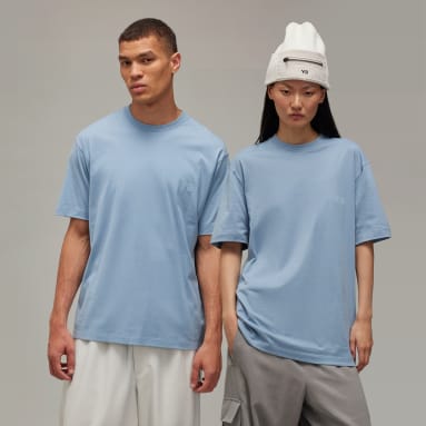 เสื้อยืดแขนสั้นพิมพ์ลาย Y-3