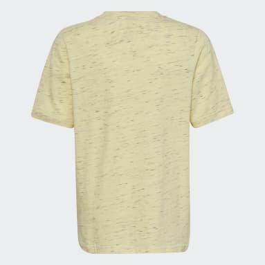 U BOS TEE Amarelo Kids Sportswear