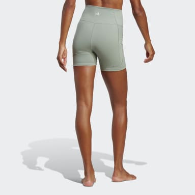 Nữ Tập Luyện Quần Short Legging 5 Inch Yoga Studio