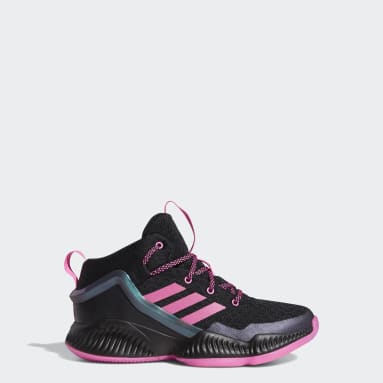 Kinder Basketball Lockdown Basketballschuh Schwarz