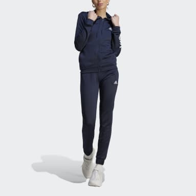 Frauen Sportswear Linear Trainingsanzug Blau