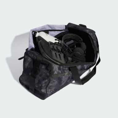 Cvičení A Trénink černá Taška Linear Graphic Duffel Medium