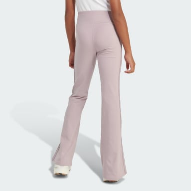 adidas Originals High Waisted Junior Track Pants Glow Pink Peach / White  ED7876