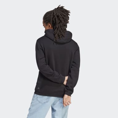 Camisola com Capuz City Escape Preto Homem Sportswear