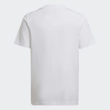 Kids Originals White Real Madrid Essentials Trefoil T-Shirt