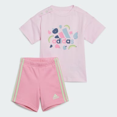 Essentials Allover Print Kids T-Shirt Set
