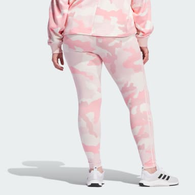 Baby pink adidas leggings clearance