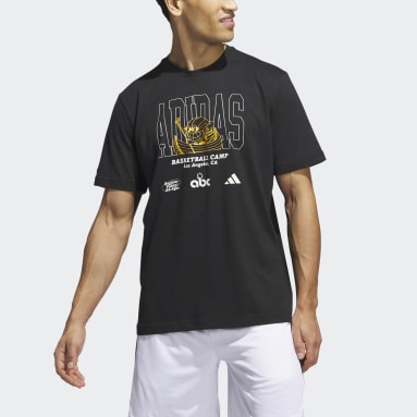 Playera Manga Larga Summer Camp Lil' Stripe Negro Hombre Basketball