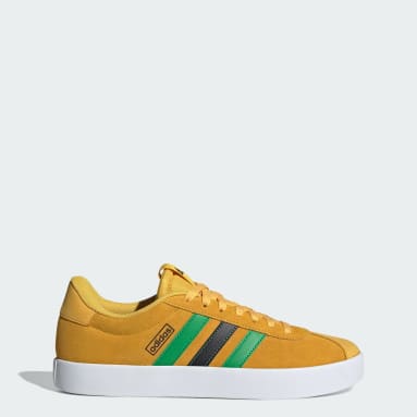 Adidas amarillas hombre hot sale
