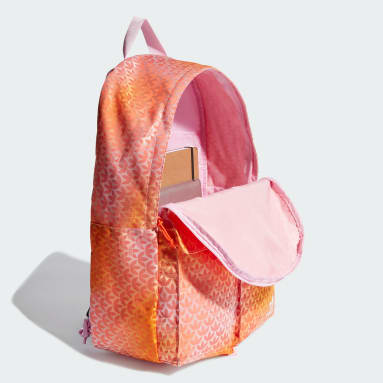 Mochila Trifolio Monograma Jacquard Rosa Mujer Originals