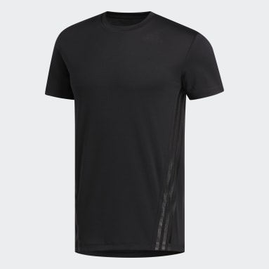 Polo AEROREADY 3 Tiras Negro Hombre Training