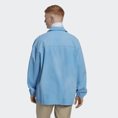 Camisa Essentials+ Dye Coach Azul Hombre Originals