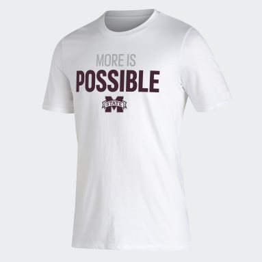 Men's Basketball White Mississppi State 2022 More Is Possible Tee