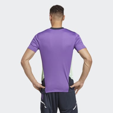 Men Soccer Purple Real Madrid Condivo 22 Training Jersey