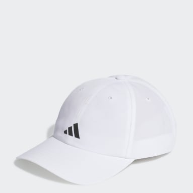วิ่ง สีขาว หมวกเบสบอลสำหรับวิ่งทรง Six-Panel Essentials AEROREADY