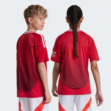 Camisola Principal 24/25 do Manchester United – Criança