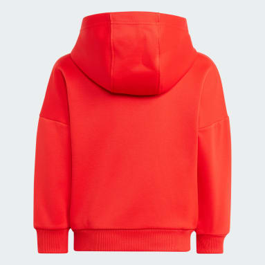 키즈 sportswear Red 아디다스 x 클래식 레고 윈터 후디
