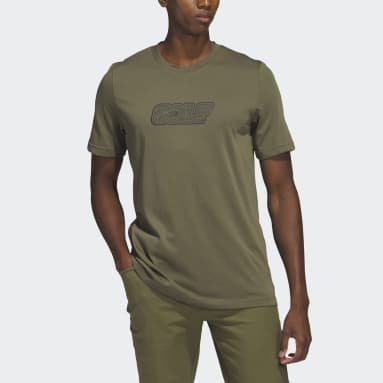 T-shirt de golf vert Hommes Golf