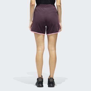 Women Running Red M20 SHORT AJ