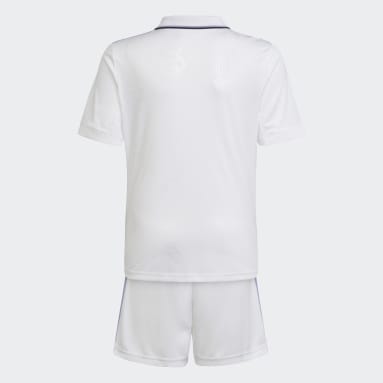 Kids Football White Real Madrid 22/23 Home Youth Kit
