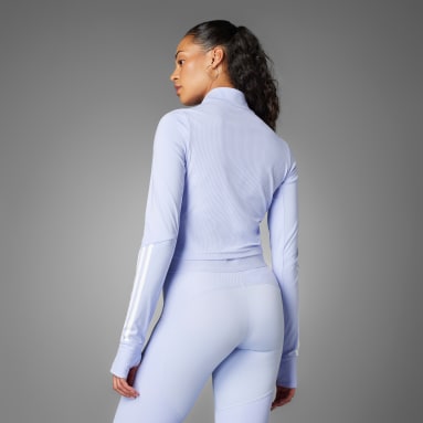 Felpa Hyperglam Full-Zip Ribbed