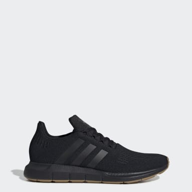 mens black adidas swift run