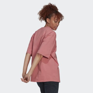 Playera Oversized Rojo Mujer Sportswear