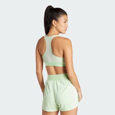 SET — Women’s Nike Pro neon yellow and black sports bra and shorts set.  Small.