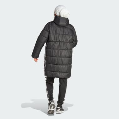 adidas Originals Womens Cropped Puffer Jacket - Black