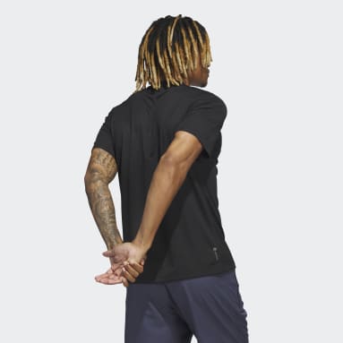 Men Training Black HIIT Engineered Training Tee