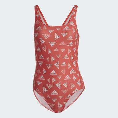 Traje de Natación adidas Sportswear Estampado