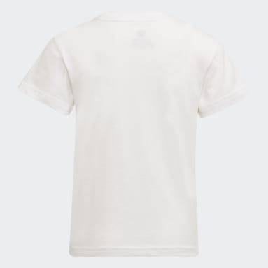 Camiseta Adicolor Trifolio Blanco Niño Originals