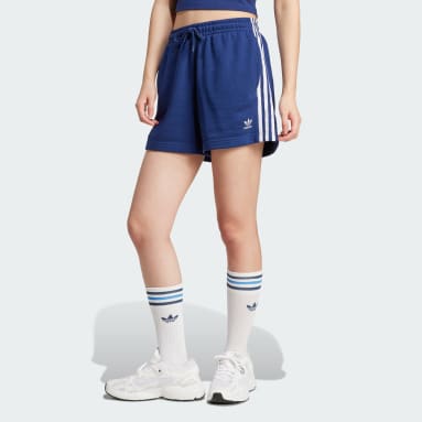 Quần Short Vải Thun Da Cá 3 Sọc